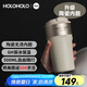 HOLOHOLO陶瓷保溫杯 男女士高顏值咖啡杯 便攜兒童吸管杯茶水杯子節(jié)日禮物