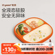 世喜寶寶餐盤嬰兒分格兒童硅膠餐盤吸盤一體式自主進(jìn)食吃飯輔食餐具