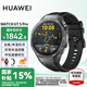 華為（HUAWEI）手表WATCH GT 5 Pro【咨詢(xún)享優(yōu)惠】運動(dòng)玄璣感知兩周續航藍牙通話(huà)體溫血氧心率監測送男女朋友禮物 46mm曜石黑【皮表帶+貼膜】