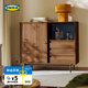 宜家（IKEA）RADMANSO拉曼斯柜子儲物柜置物柜墻邊柜家用 褐色柜子