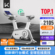 Keep動(dòng)感單車專業(yè)版C1+自發(fā)電 家用健身車單車健身器材白色款