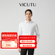 威可多（VICUTU）【Ever襯衫】男士潮流去污襯衫長袖商務(wù)百搭舒適襯衣男友七夕禮物 白色 L (175B)