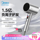 美的（Midea）1.5億負(fù)離子電吹風(fēng) 大功率護(hù)發(fā)吹風(fēng)機(jī) 家用吹風(fēng)筒 家電國(guó)家補(bǔ)貼FD205-星光銀 七夕情人節(jié)禮物