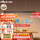 雷士（NVC）一字燈餐廳燈智能全光譜吸頂吊燈高顯指長(cháng)條餐桌雅黑WHDD53F/G-01