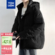 唐獅（TonLion）2024男連帽羽絨服 黑色 L 