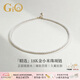 GiO珠寶 淡水小米珠珍珠項(xiàng)鏈年輕款鎖骨鏈送女友送老婆生日禮物自戴