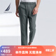諾帝卡（NAUTICA）【大促爆款】男裝春夏新款舒適親膚順滑休閑長(zhǎng)褲男PO4133 石灰綠0BG M