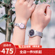 卡西歐(CASIO)對表 皮帶簡約百搭情侶手表一對 MTP-1183A-1A/1241D-4A