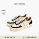 FOOT INDUSTRY足下工業(yè)「品牌經(jīng)典」網(wǎng)球板鞋百搭板鞋男女同款厚底增高運(yùn)動(dòng)休閑 黑色 43
