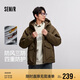 森馬（Semir）棉服男防風(fēng)三防外套工裝山系戶外登山上衣冬裝輕薄款101724112102