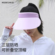 牧爾西防曬帽女大帽檐遮陽(yáng)帽防曬戶(hù)外騎車(chē)不掉登山夏天帽子可折疊太陽(yáng)帽
