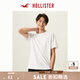 HOLLISTER24夏款經(jīng)典小海鷗情侶基礎款短袖T恤男裝女裝KI324-4042 白色 M (180/100A)