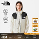 北面（The North Face）皮膚衣女連帽夾克戶外防風(fēng)防潑濺休閑外套春季上新|5JXO QLI/米色 M /160