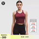 lululemon丨Swiftly Tech 女士短款工字運動背心 2.0 LW1FAPS 沙漠紅/晚安梅 XS /4