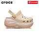 卡駱馳（crocs）檀健次款光輪洞洞鞋百搭舒適女厚底老爹鞋 光輪-茶色 （尺碼偏大一碼） 35 /36M3(210MM)
