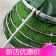 釣龍王（DiaoLongWang）魚(yú)護不銹鋼圈魚(yú)護 萬(wàn)向涂膠黑坑漁護臺釣網(wǎng)兜用品 25cm 0m 綠色魚(yú)護直徑 長(cháng)1.5米