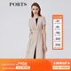 PORTS寶姿春夏新品女裝短袖長連衣裙LM8D258NWB011 貝殼色 XL (10)