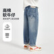 多多家男童牛仔褲春季兒童撞色線(xiàn)刺繡休閑長(cháng)褲中大童時(shí)尚有型男孩童裝潮