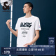 杰克·瓊斯（JACK&JONES）NBA聯(lián)名湖人隊(duì)男士簡約時(shí)尚運(yùn)動(dòng)印花T恤短袖半袖男裝224101056 A06本白色 常規(guī) A06本白色 170/92A/S