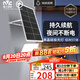 雷士（NVC）太陽能戶外照明燈庭院燈室外燈投光燈鋁材款遙控1650lm+照約90㎡
