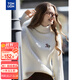 唐獅（TonLion）2025秋冬女高領(lǐng)前胸小細節機繡套頭毛線(xiàn)衫