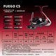達(dá)億瓦（DAIWA）  21/25新款 FUEGO CS LT 新款路亞輪遠(yuǎn)投輪淺杯漁輪紡車輪魚線輪 25新款 LT3000-CXH（精巧+高高速