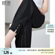 她池束腳哈倫褲2025春夏新款女時(shí)尚松緊高腰九分休閑褲