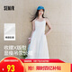 森馬（Semir）陳都靈|連衣裙女氣質(zhì)純色百搭2025夏季簡(jiǎn)約風(fēng)吊帶裙109325114017
