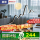 惠普餐廳燈led普瑞護(hù)眼吧臺(tái)餐桌吊燈北歐奶油風(fēng)中山燈具包安裝