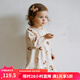 OAK FAMILY秋冬新品1-6歲女寶寶長袖連衣裙可愛高彈寬松衛(wèi)衣裙洋氣公主裙 小面包 90 cm