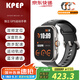 KPEP【絕對精準(zhǔn)】GPS雙頻定位戶外跑步專業(yè)游泳騎行登山送女友送男友心率配速血氧監(jiān)測運動智能手表 鈦銀色【液態(tài)雙色硅膠+3ATM防水+運動軌跡】