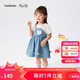 巴拉巴拉女童連衣裙裙子2025款夏裝【小豬佩奇聯(lián)名商場同款】200225111004