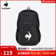 樂(lè )卡克（Le coq sportif）法國公雞女款騎行系列秋季運動(dòng)便攜雙肩背包CA-8648233 黑色/BLK F