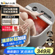 小熊（Bear）泡腳桶養(yǎng)生足浴盆電動按摩加熱恒溫智能洗腳盆熏蒸暖泡可拆洗泡腳盆生日禮物送父母長輩E08L1