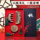 生日禮物女生送女友女朋友閨蜜梳子套裝高檔送媽媽母親長(cháng)輩實(shí)用的 綠檀【事事如意+綠荷+花飛蝶舞鏡