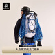 凱樂(lè )石天穹30L技術(shù)攀登背包戶(hù)外超輕耐磨徒步登山雙肩包男女 白色/勒多曼因藍 L-XL