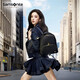 新秀麗（Samsonite）出街包包女包女士雙肩包電腦包書包黑色NO3七夕禮物送女友情人節(jié)