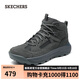 斯凱奇（SKECHERS）男靴冬季保暖高幫鞋厚底防滑戶(hù)外鞋耐磨雪地靴增高休閑男鞋210898
