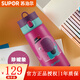 蘇泊爾（SUPOR）兒童保溫杯真空杯 男女中小學(xué)生卡通304不銹鋼水杯子大容量便攜壺 珍妮象 450ml