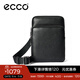 愛(ài)步（ECCO） 女包 牛皮單肩 斜挎包9107773 黑色910777390000 均碼