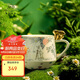 瑪戈隆特陶瓷馬克杯杯子禮品禮盒包裝水杯500ML玉兔呈祥-圖案款