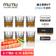 MUMU正品輕奢高檔威士忌洋酒杯子家用酒具無(wú)鉛玻璃烈酒杯