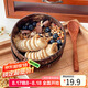 拜杰酸奶碗帶勺木頭甜品水果沙拉家用早餐燕麥片天然椰子殼碗