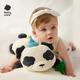 babycare卡通安撫枕 寶寶安撫玩具玩偶 嬰兒多功能睡覺(jué)抱枕 咘咘熊貓45*23*15CM
