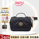湯麗柏琦（Tory Burch）新款TB-Willa 翻蓋 時尚經(jīng)典百搭單肩斜挎鏈包 送女友七夕禮物 153399 001黑色 21*5*15cm