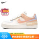 耐克NIKE緩震板鞋女空軍一號AIR FORCE 1運動鞋 DZ1847-114白粉 37.5