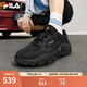斐樂(lè)（FILA）官方掠奪者2男鞋跑步鞋網(wǎng)面鞋老爹鞋運(yùn)動(dòng)休閑鞋 黑/鍛鐵-BF 41
