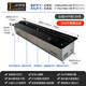 LUSFU全304不銹鋼3d霧化壁爐仿真火焰加濕器嵌入式電視柜高端別墅家用 APP128色黑鈦拉絲304不銹鋼1.2米