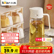 小熊（Bear）油壺 調(diào)料瓶抗菌玻璃油瓶醬油瓶600ml 自動(dòng)開(kāi)合不掛油CX-W0058