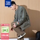 唐獅（TonLion）2025春男前胸貼標印花棒球服外套